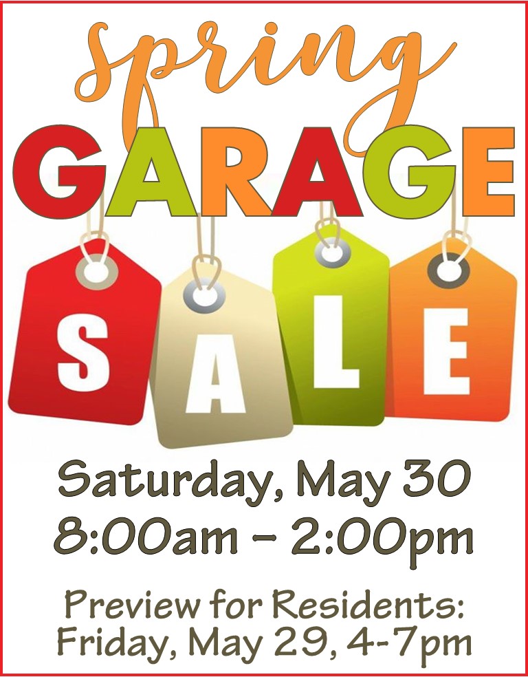 Reunion Spring Garage Sale